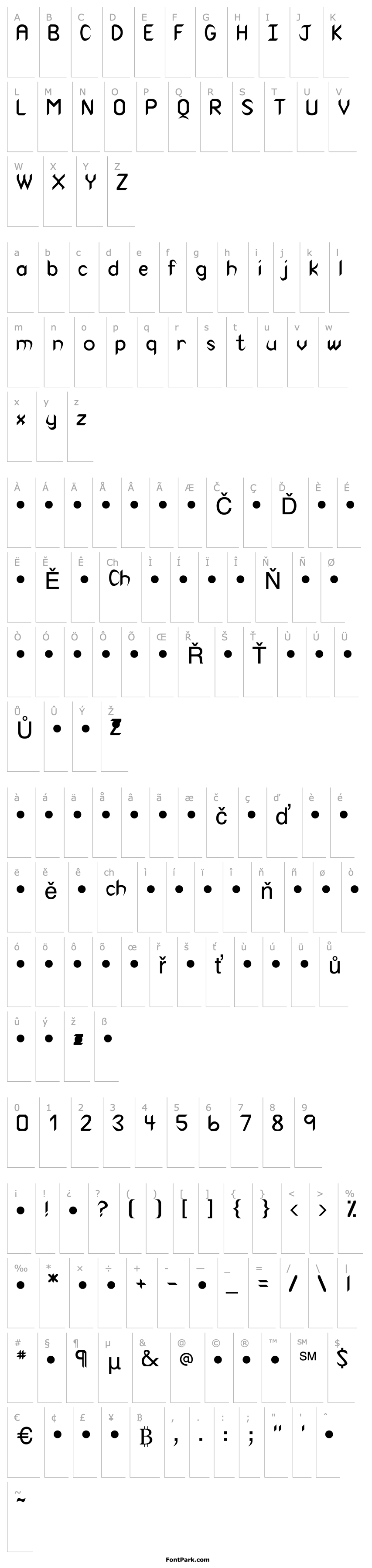 Overview QTCanaithtype Regular