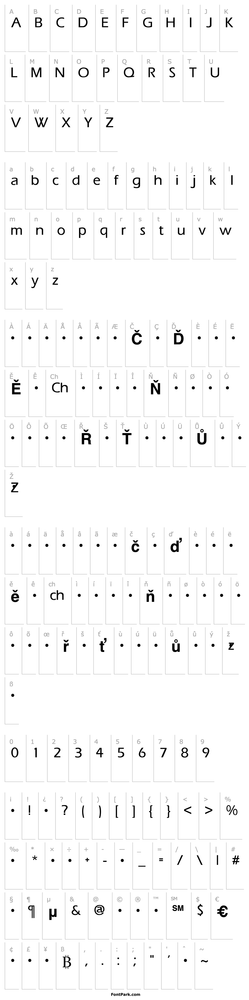 Overview QTEraType Bold