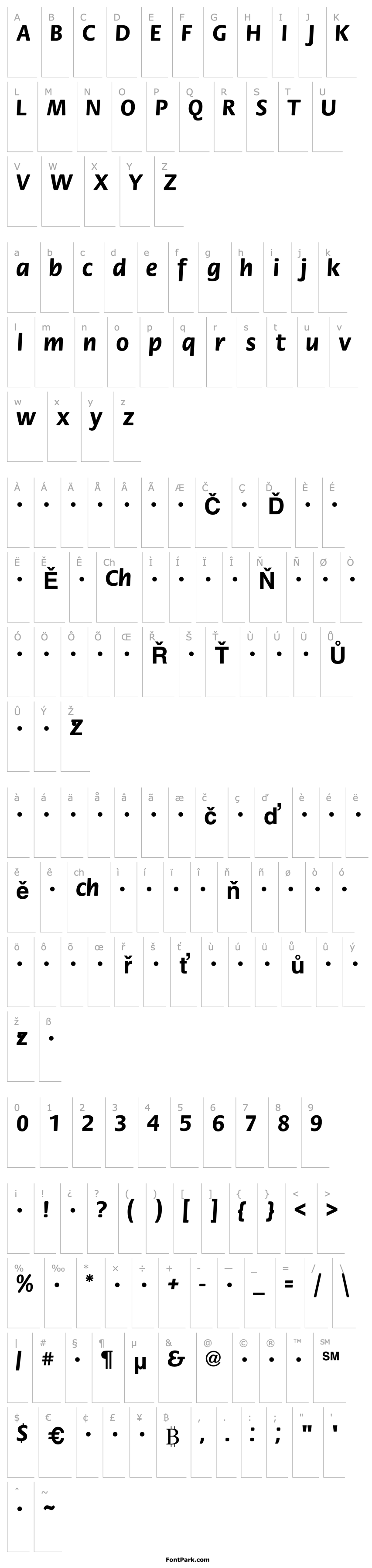 Overview QTFloraline Bold