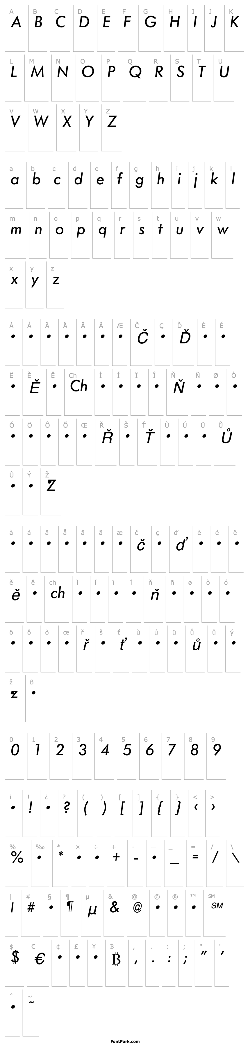 Overview QTFuture Italic