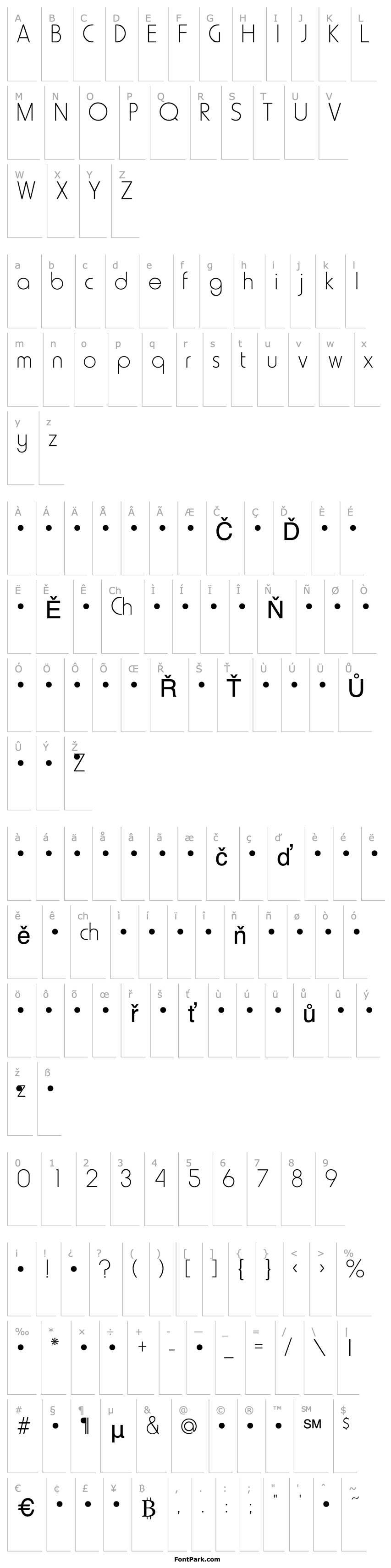 Overview QTHowardType Regular