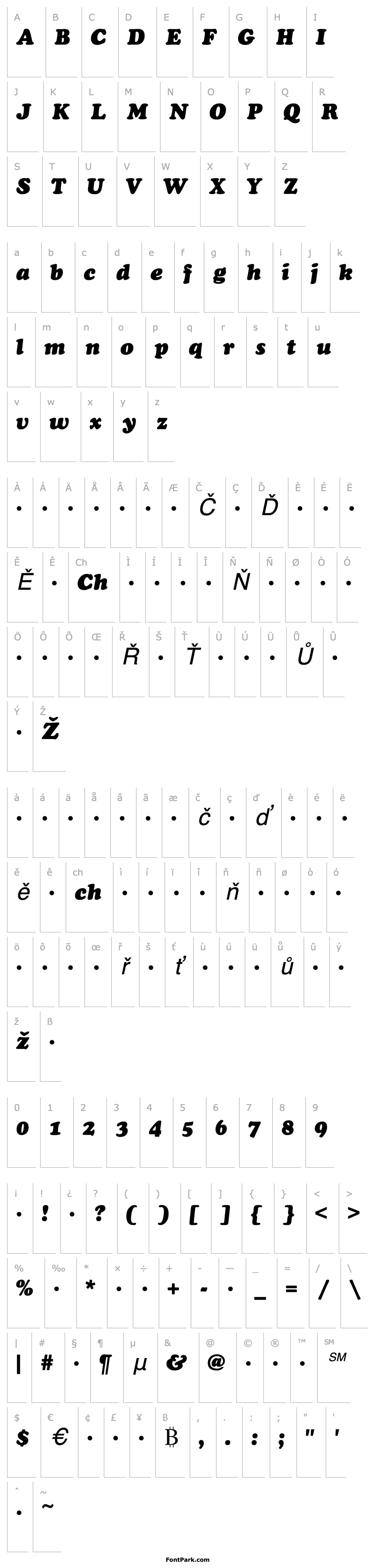 Overview QTKooper Italic