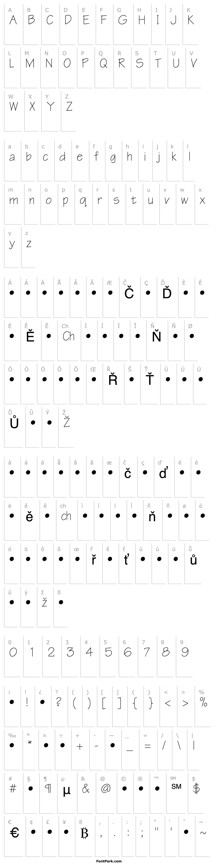 Overview QTTechtone Regular