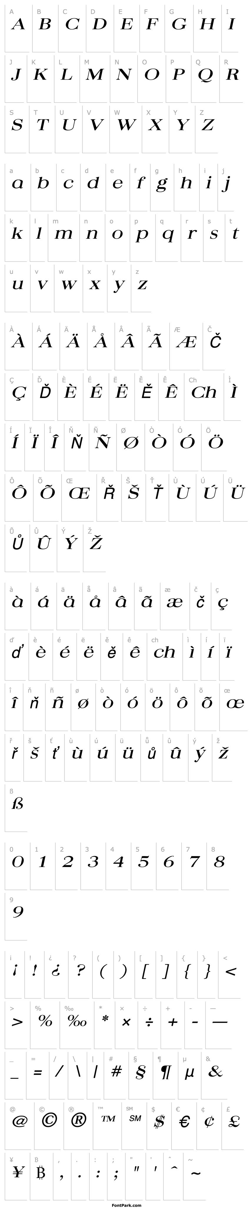 Overview QuantasBroad Italic