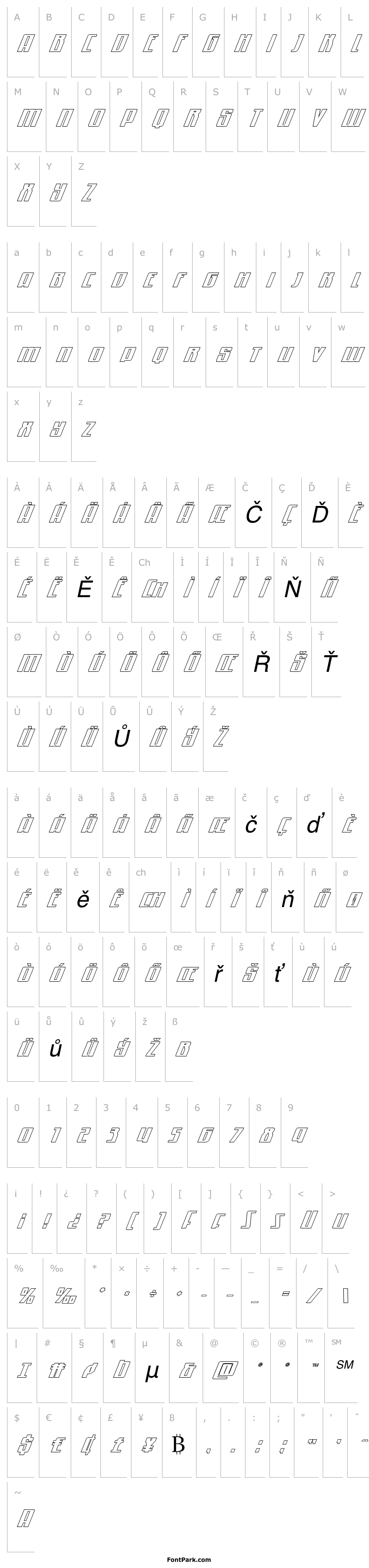 Přehled Quantum of Malice Outline Ital