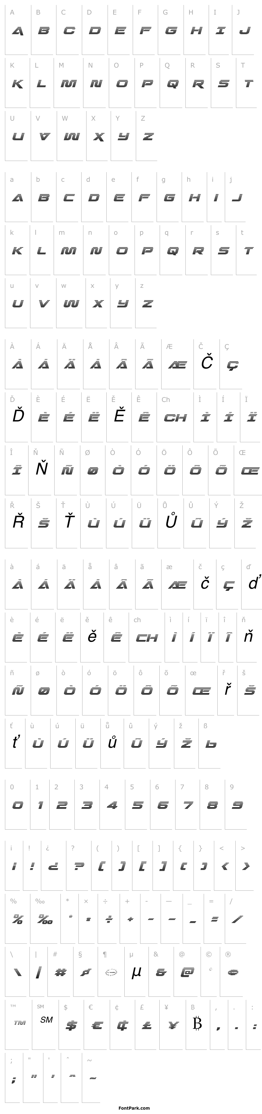 Přehled Quark Storm Gradient Italic