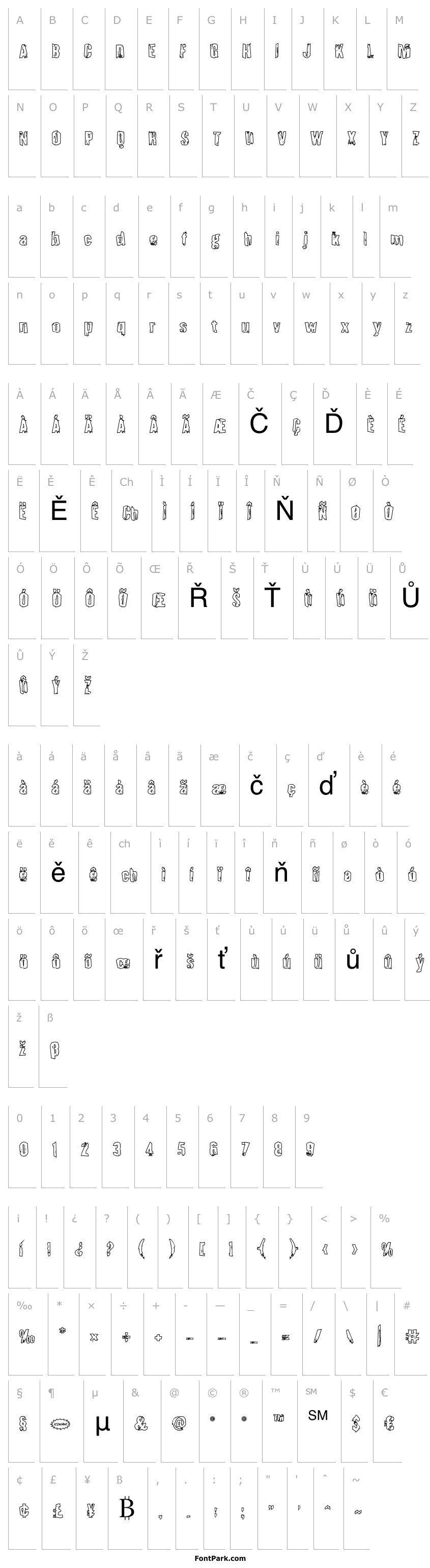 Přehled Quarrystone Outline Regular