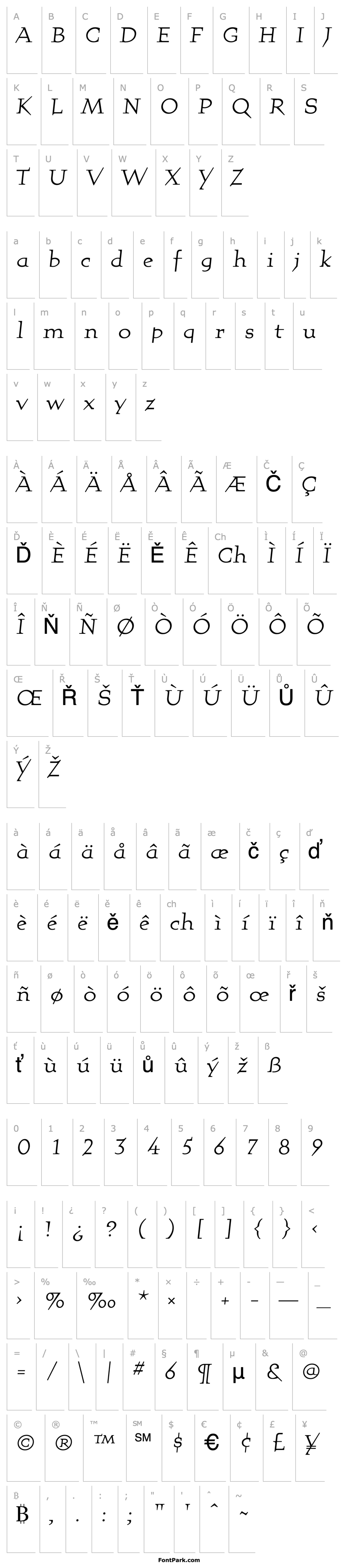 Přehled QuartetRegularLining Regular