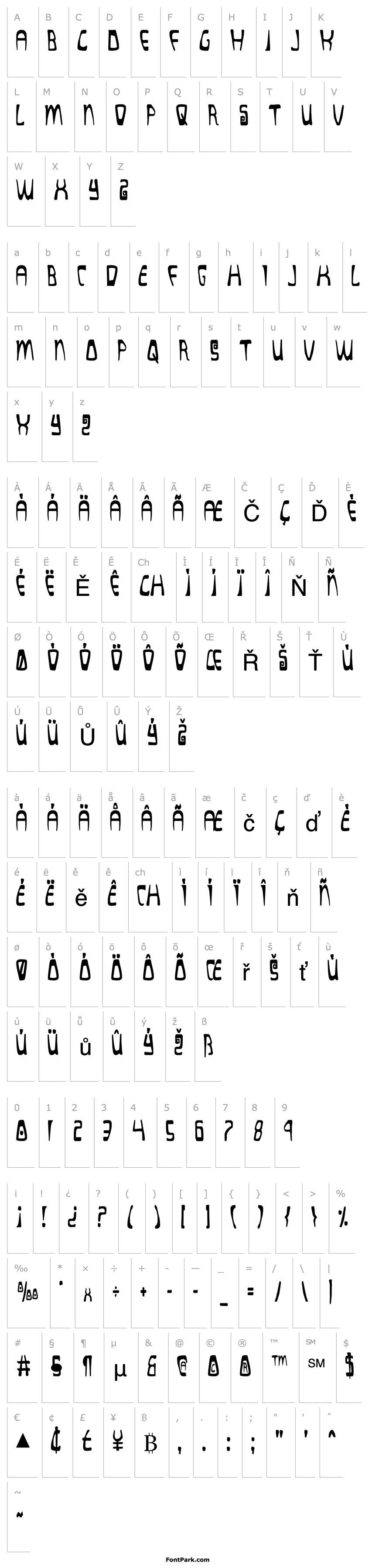 Overview Quatl Condensed