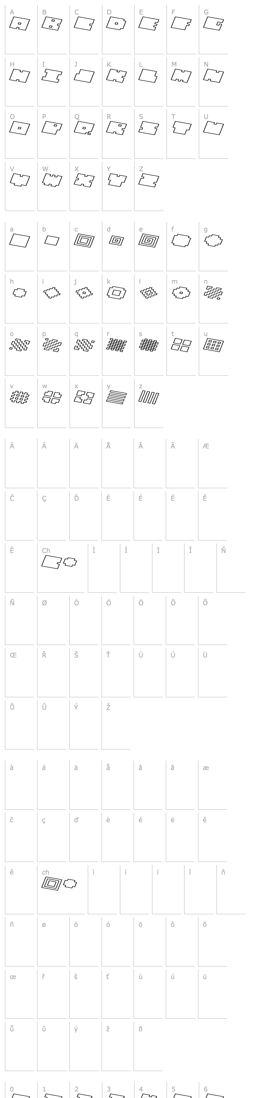 Overview QUBE HOLLOW WIDE ITALIC