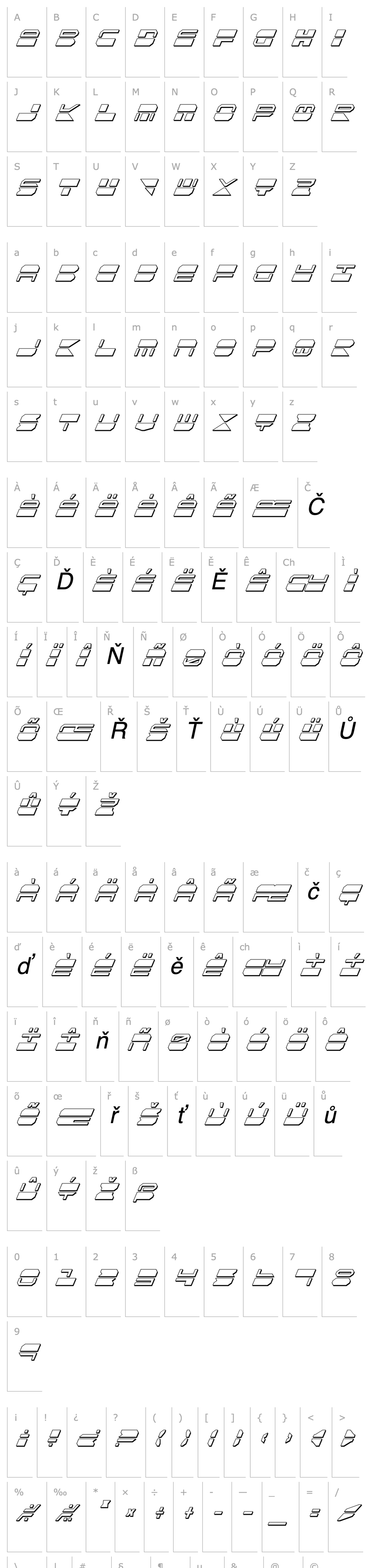 Overview Quickmark Cond Shadow Ital