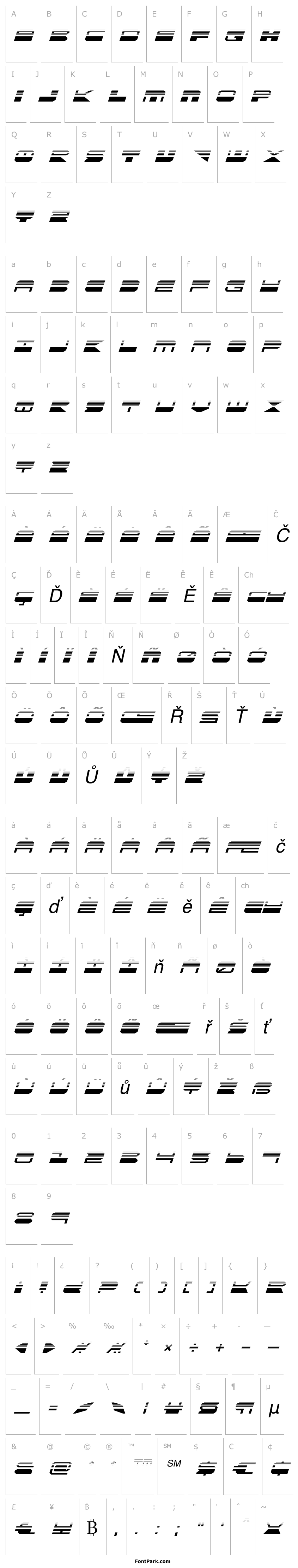 Overview QuickMark Halftone Italic