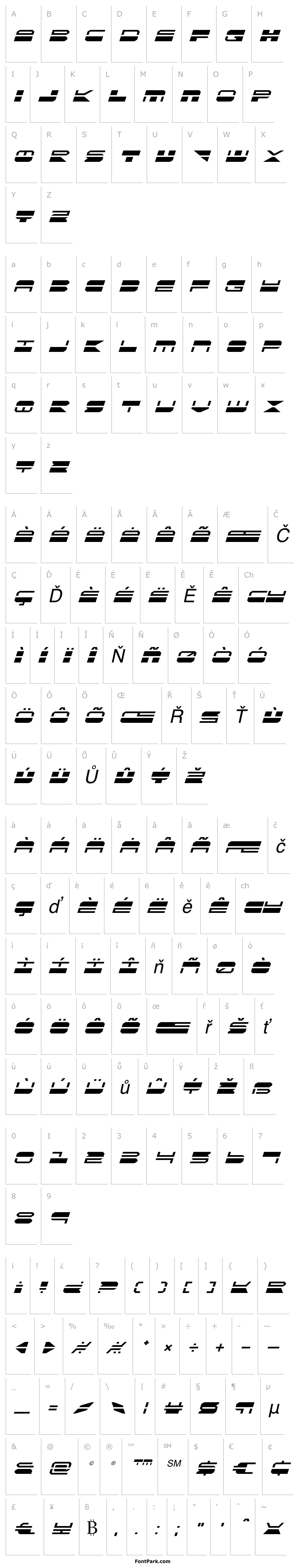 Overview QuickMark Italic