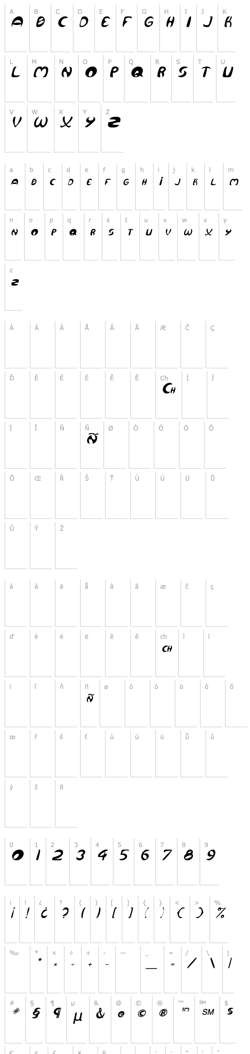 Overview Qurve Italic