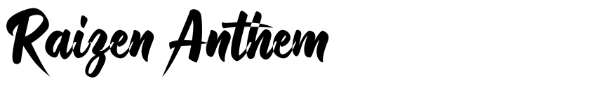 Preview Raizen Anthem
