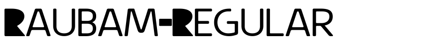Preview Raubam-Regular
