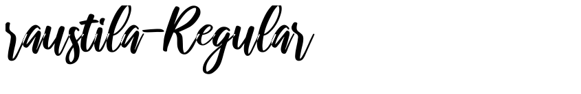 Preview raustila-Regular