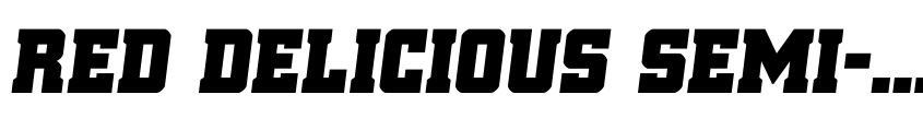 Preview Red Delicious Semi-Italic