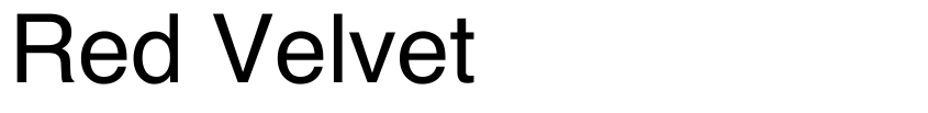 Preview Red Velvet 