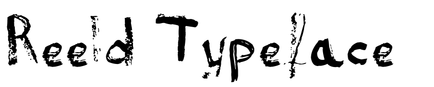 Preview Reeld Typeface