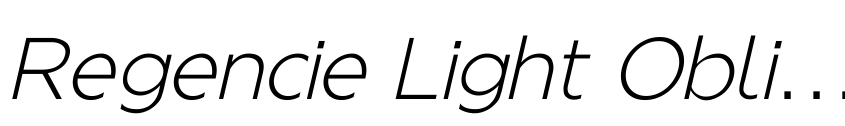 Preview Regencie Light Oblique
