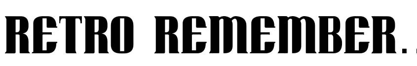 Preview Retro Remembers
