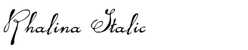 Preview Rhalina Italic