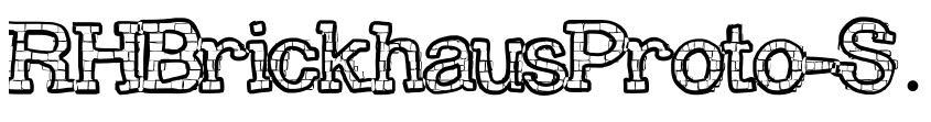 Preview RHBrickhausProto-SAURUS