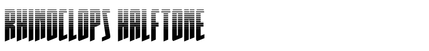 Preview Rhinoclops Halftone