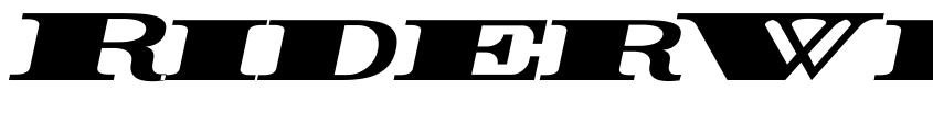 Preview Rider Wide Expanded ExtraBlack Italic