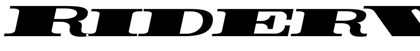 Preview Rider Widest Ultra-expanded ExtraBlack Italic