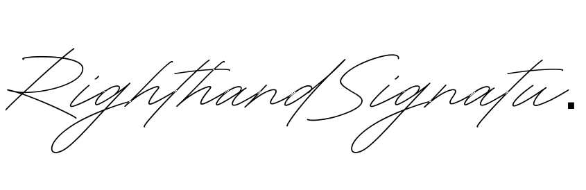 Preview RighthandSignature
