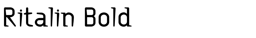 Preview Ritalin Bold
