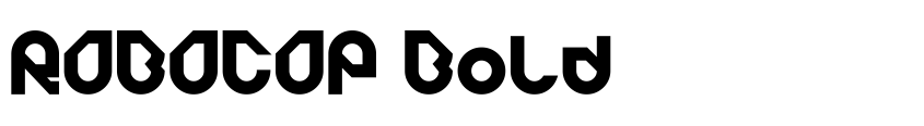 Preview ROBOCOP Bold
