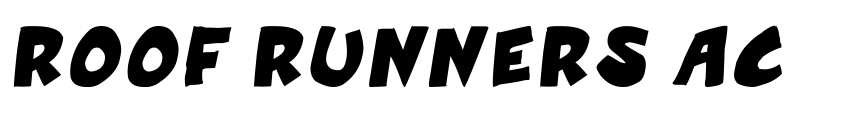 Preview Roof runners active Bold Italic