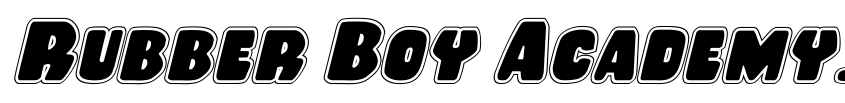 Preview Rubber Boy Academy Italic
