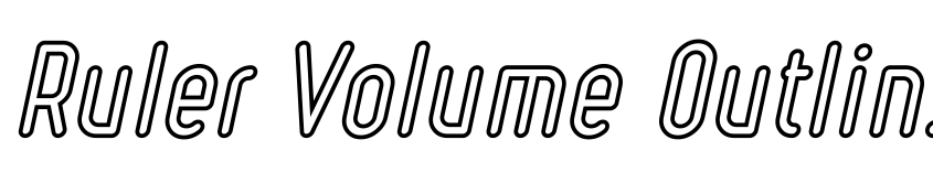 Preview Ruler Volume Outline Bold Italic