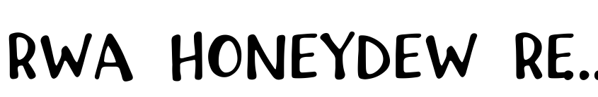 Preview RWA Honeydew Regular