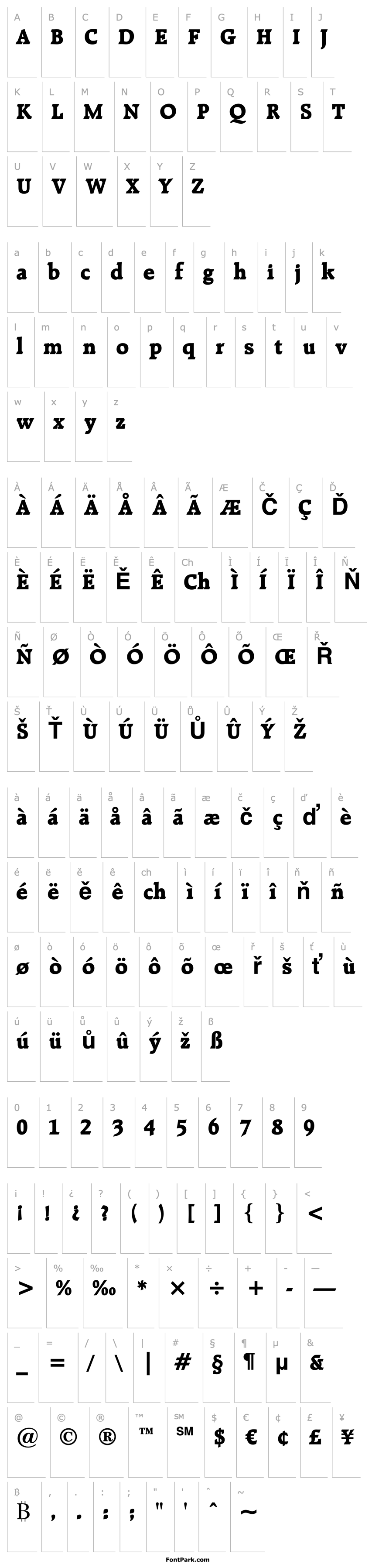 Overview RaleighBT-ExtraBold