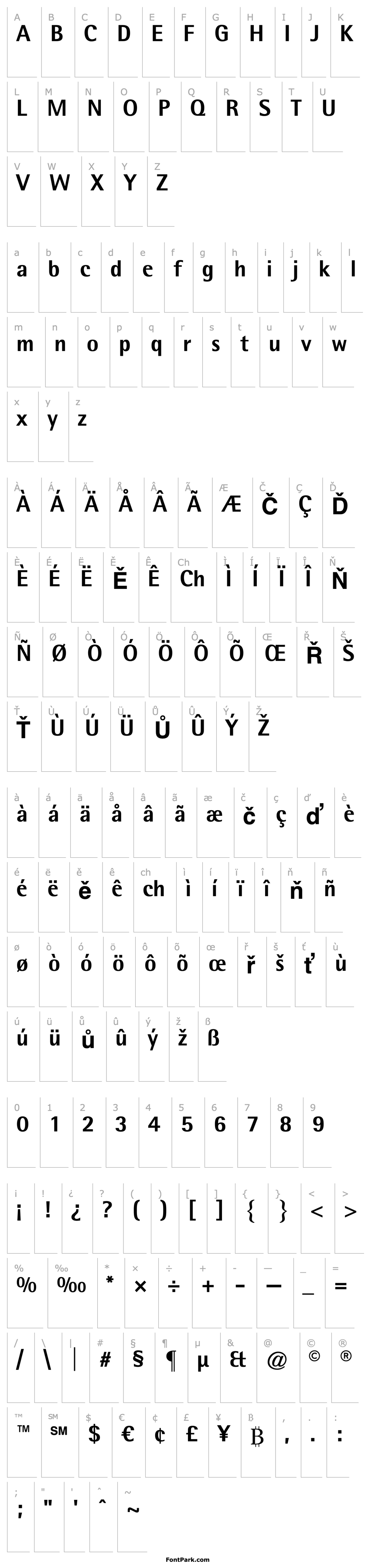 Overview RotisSemiSansStd-ExtraBold