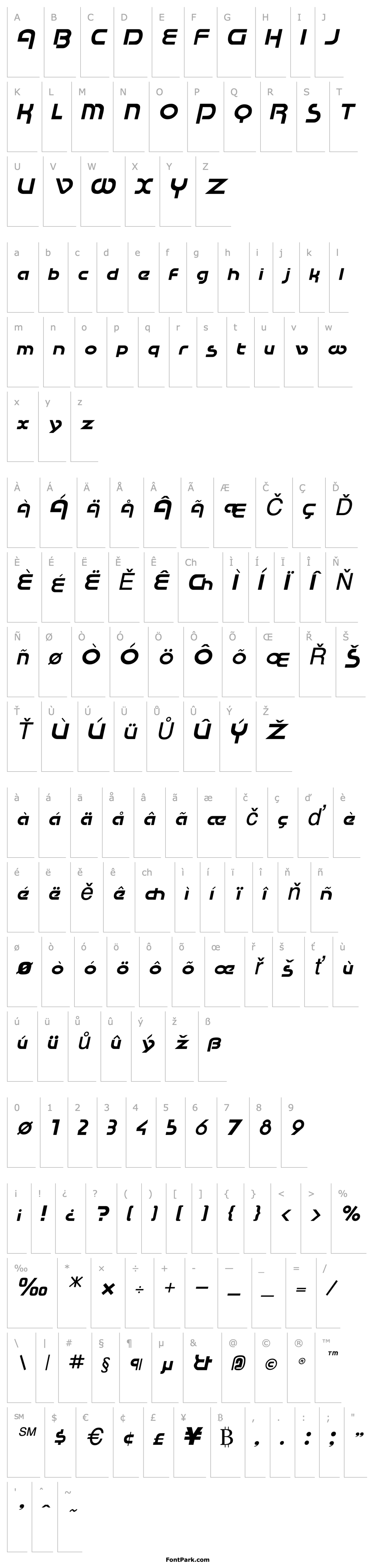 Overview RaceTracSSK Italic