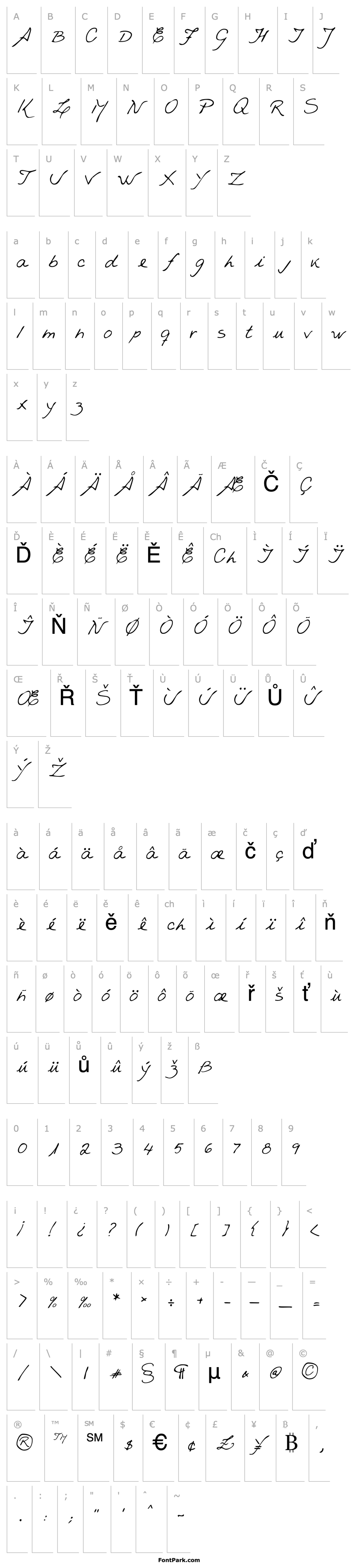 Overview RachelsHand Regular