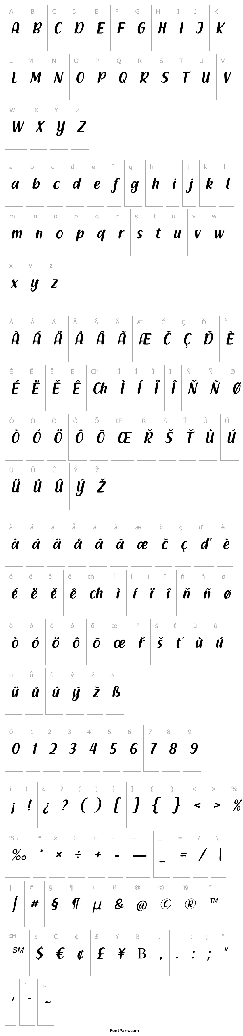 Přehled Racy Mango Italic