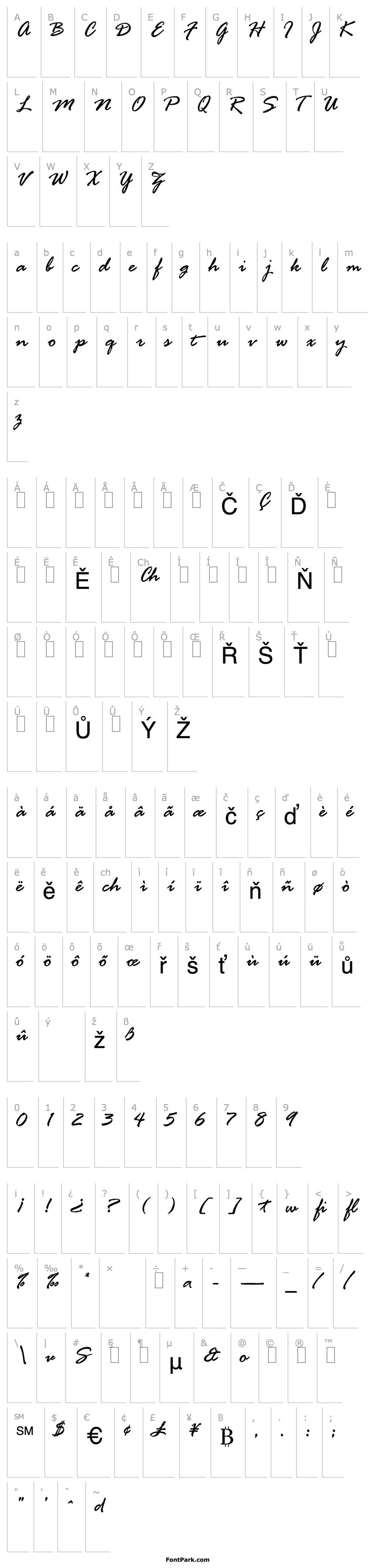 Overview Rage Italic Alternate LET