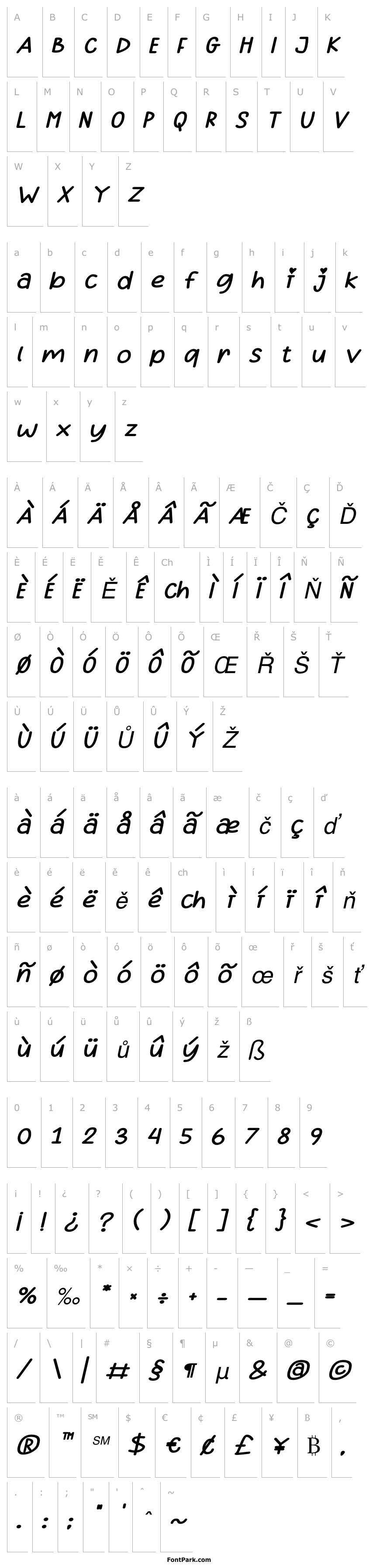 Overview Rain Kiss Italic