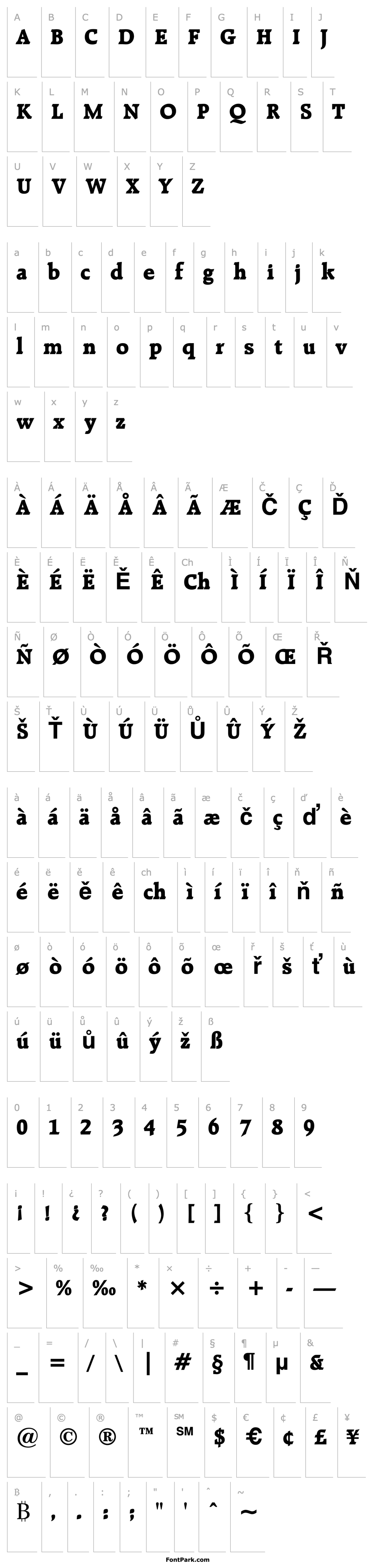 Overview RaleighBT-ExtraBold