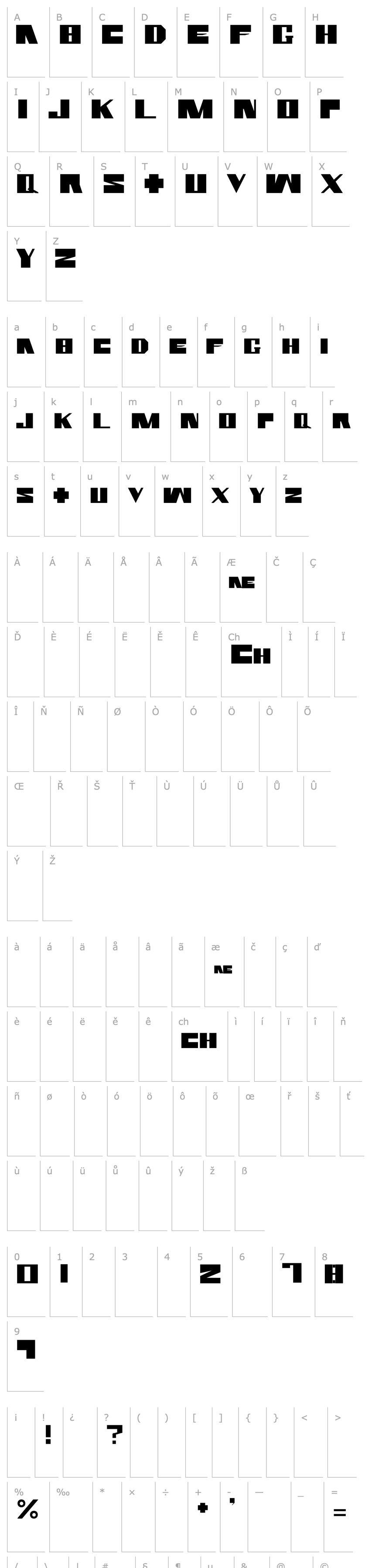 Overview Rammstein Font Made By: AiR