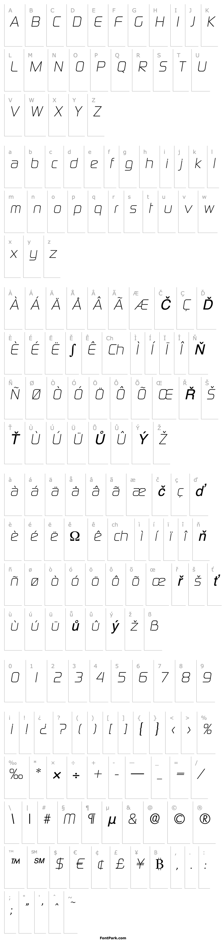 Overview RandyBecker Italic