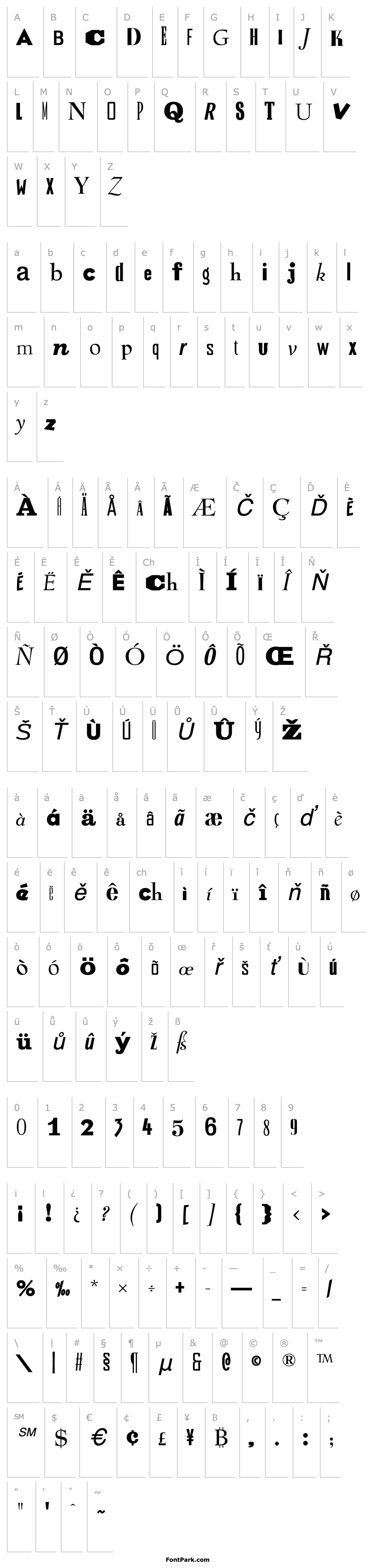 Overview Ransom Italic