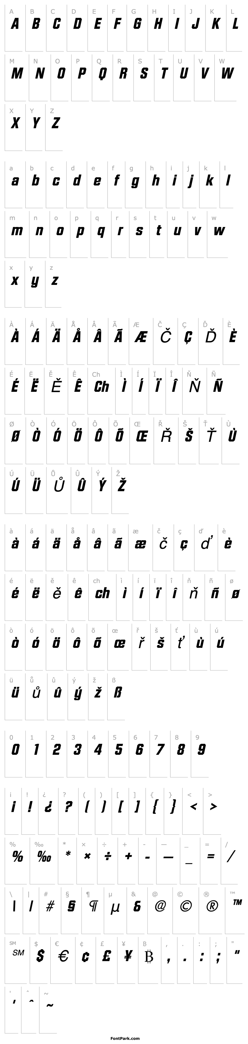 Overview Rap Italic